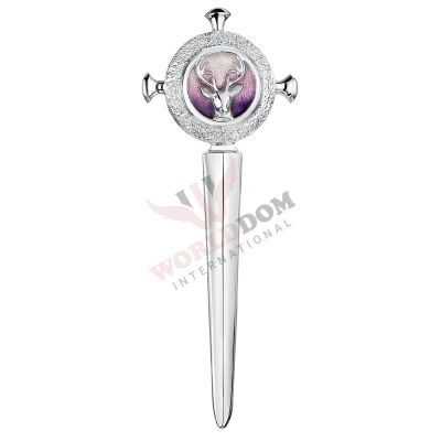 Stags Head Kilt Pin