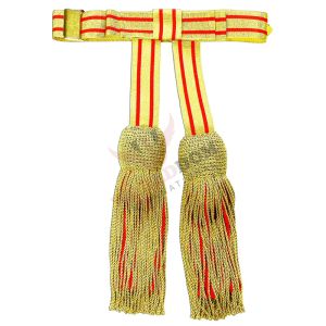 Military Officers Gold Waist Sash